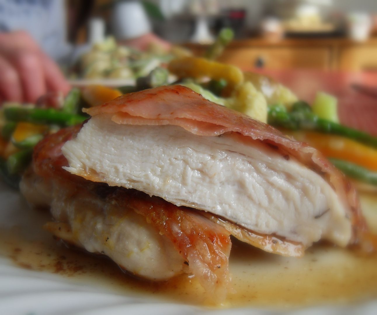 Parmesan Chicken Breasts with Crispy Prosciutto The English Kitchen